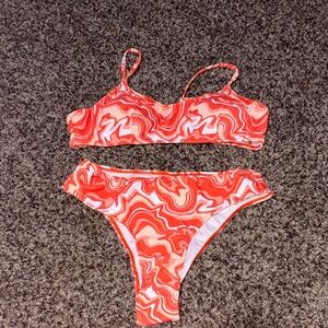 Vibrant Swirl Bikini Set